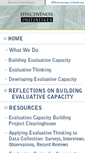 Mobile Screenshot of evaluativethinking.org